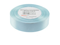 Wstążka satynowa 25mmx32m błękitna Brewis